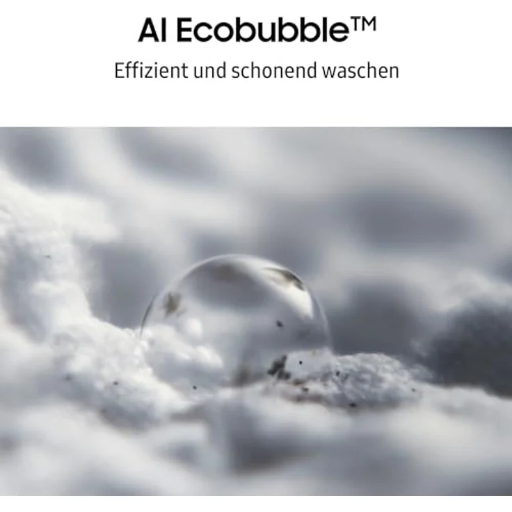 Samsung WW90DG5G34AEEG, Slim Waschmaschine mit 9 kg Kapazität, AI Ecobubble™, Super Speed Programm und SmartThings App – Bild 6