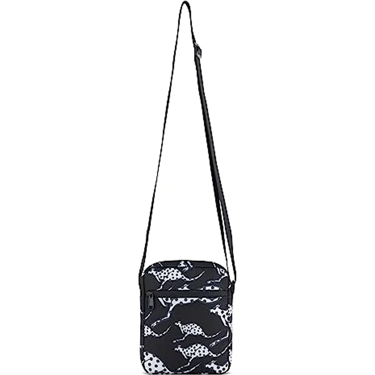 Chiemsee Jump N Fly Umhängetasche, schwarz, mit verstellbarem Schulterriemen und recyceltem Polyester – Bild 4
