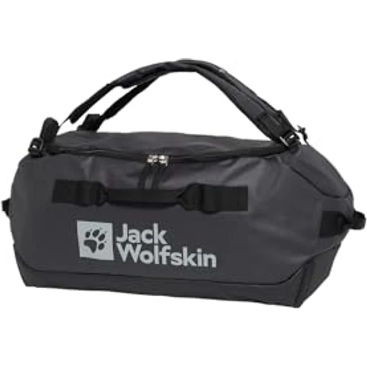 Jack Wolfskin All-In Duffle 35 Weekender Reisetasche, 58 cm, 100% Polyester, schwarz – Bild 1