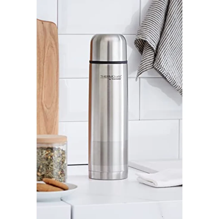 Thermos ThermoCafé Edelstahl Flachmann (1000 ml) – Bild 6