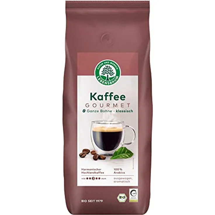 Lebensbaum Bio Gourmet Kaffee, 1 kg – Bild 2