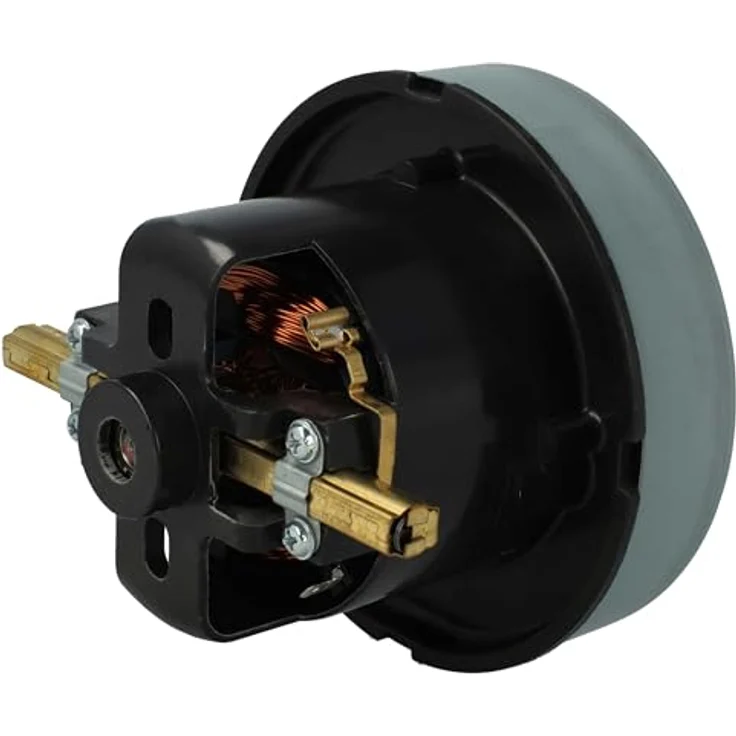 vhbw Ersatz Motor kompatibel mit Hako Super Vac 100 Staubsauger, Leistungsstarker 1200W Motor in schwarz / grau – Bild 2