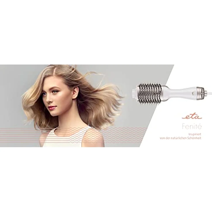 ETA Haarglätter Fenité - Keramikplatten, Infrarotlicht-Technologie, LCD-Display, Reiseetui – Bild 3