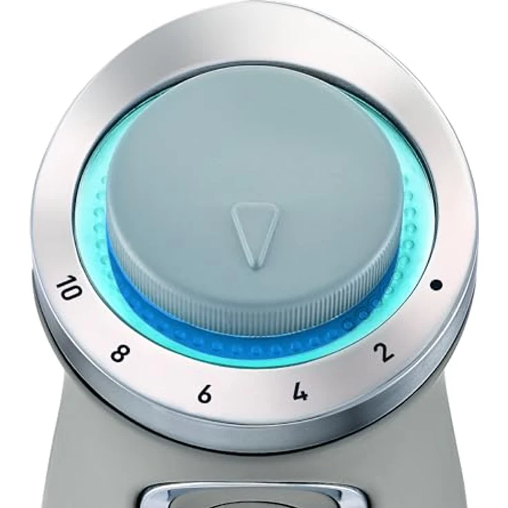 Moulinex Quick chef Quickchef ? Stabmixer mit 3 Zubehör, Edelstahl, 10 Geschwindigkeiten, 1000 W – Bild 4