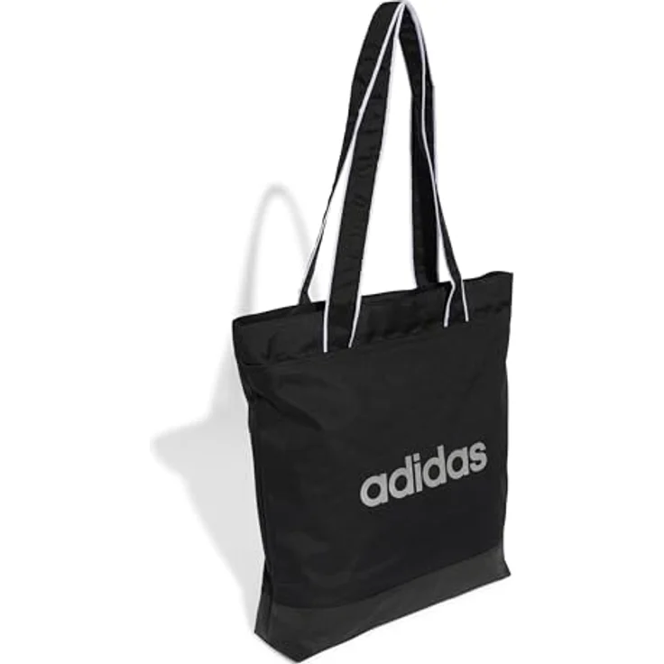adidas Sportswear LINEAR ESSENTIALS SHOPPER, geräumige Sporttasche mit Reißverschlusstasche, strapazierfähigem Boden und mindestens 50% recycelten Materialien – Bild 3