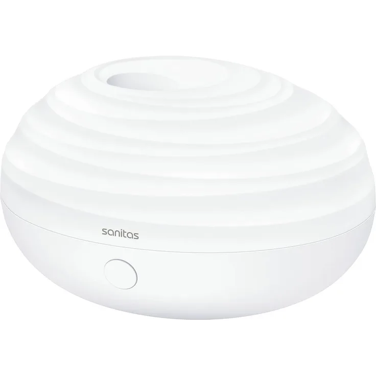 Sanitas SLA 15 Aroma Diffuser, Lufterfrischer für Räume bis 10 m², Weiß mit LED-Farbwechsel