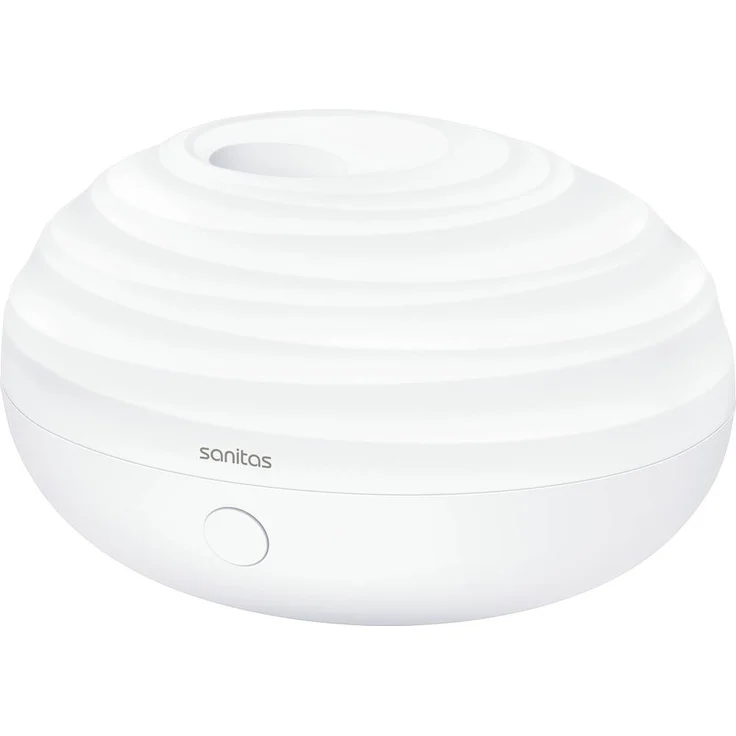 Sanitas SLA 15 Aroma Diffuser, Lufterfrischer für Räume bis 10 m², Weiß mit LED-Farbwechsel