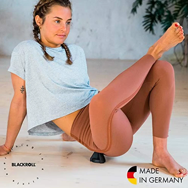 Blackroll Faszientool-Set Trigger, Massagegerät mit spitzem Aufsatz, schwarz – Bild 4