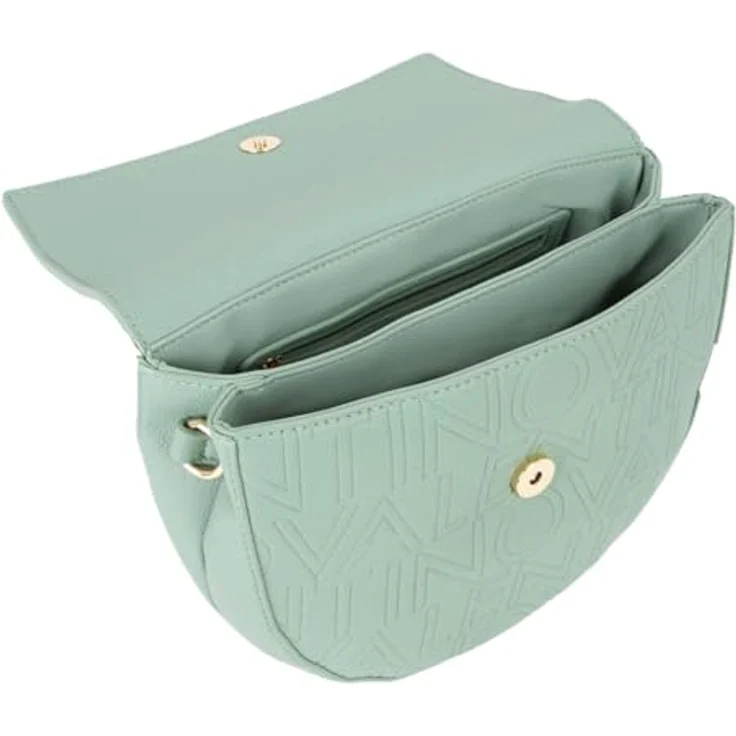 Valentino Pansy Umhängetasche 24.5 cm, grau, aus 100% Polyurethan, Maße 24.5 cm x 8 cm x 19 cm – Bild 5