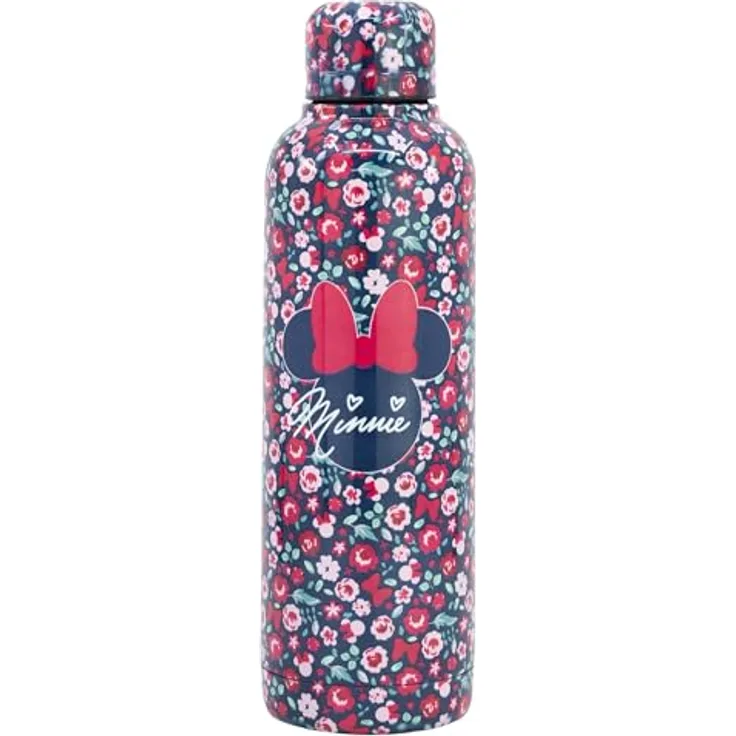Stor Thermoflasche Snoopy 500/700 ml aus Edelstahl mit luftdichtem Verschluss und italienischem Design, BPA-frei, offiziell lizenziert