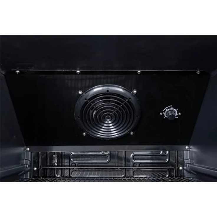 METRO Professional Glastürkühlschrank GSC2350B, 324 L, Umluftkühlung, mit Schloss, schwarz – Bild 5