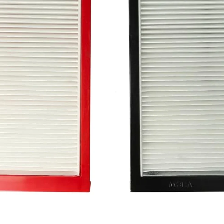vhbw Filterset kompatibel mit Zehnder ComfoAir 200 Lüftungsgerät - Luftfilter G4 - F7 (2 Stück), 29 x 15 x 5 cm, Weiß - Rot - Schwarz – Bild 8