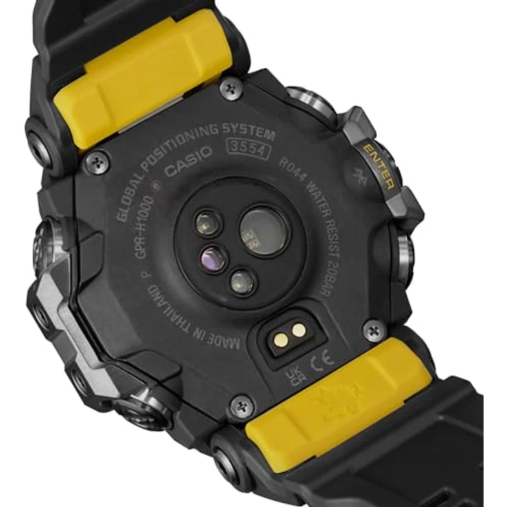 Casio GPR-H1000-1ER, digitale RANGEMAN Armbanduhr mit Bluetooth, Solarenergie, Herzfrequenzmesser und wasserdicht bis 20 bar, Schwarz – Bild 5