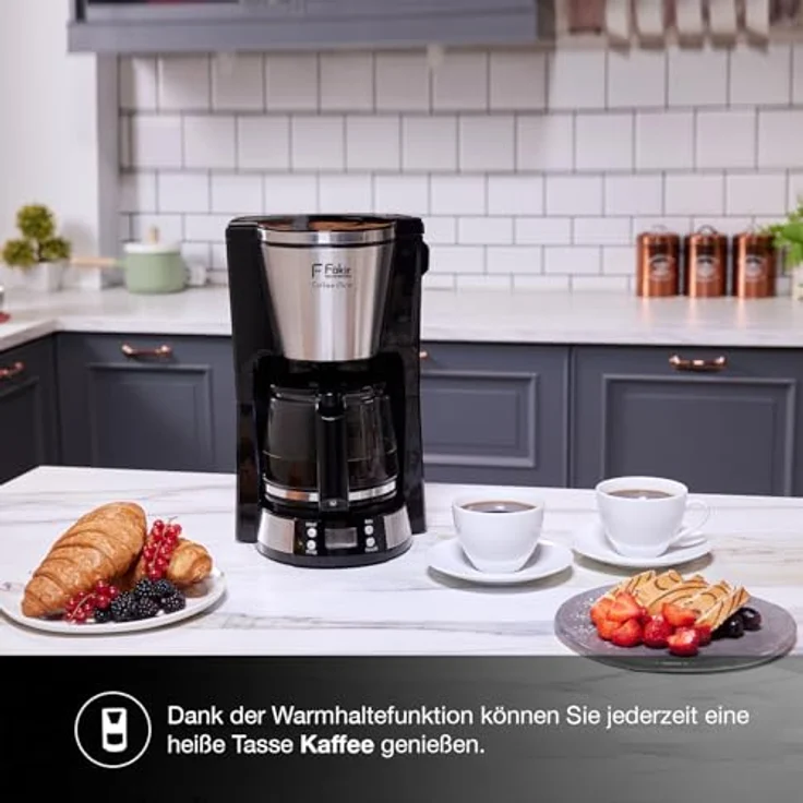 Fakir Coffee Mine sw Kaffeeautomat, Filterkaffeemaschine, Schwarz – Bild 6