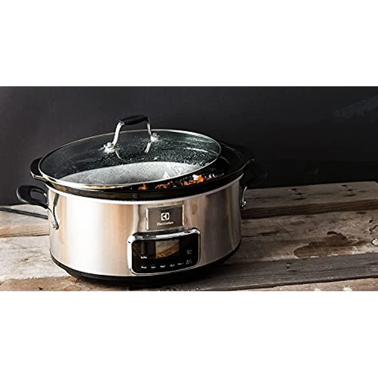 Electrolux ESC7400 Schongarer, elektrisch, 235 Watt, 6,8 L Fassungsvermögen, Edelstahl, silber – Bild 4