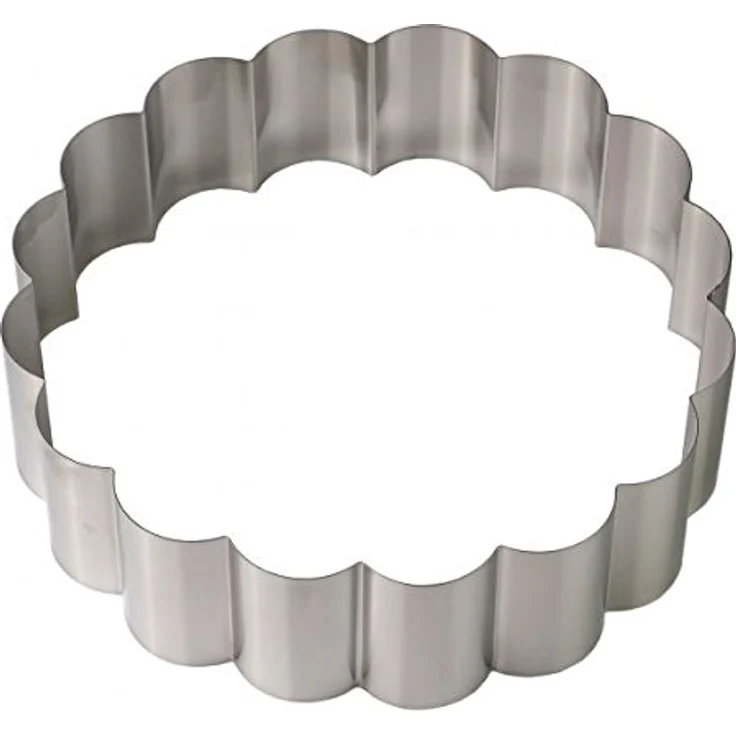 "LARES Backform 6055, Blume mit 16 Bögen, rostfrei, Edelstahl, Made in Germany" – Bild 2