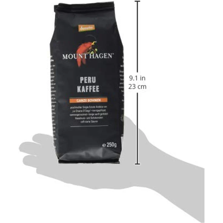 Mounthagen Röstkaffee Peru ganze Bohne (1 x 250 g) – Bild 6