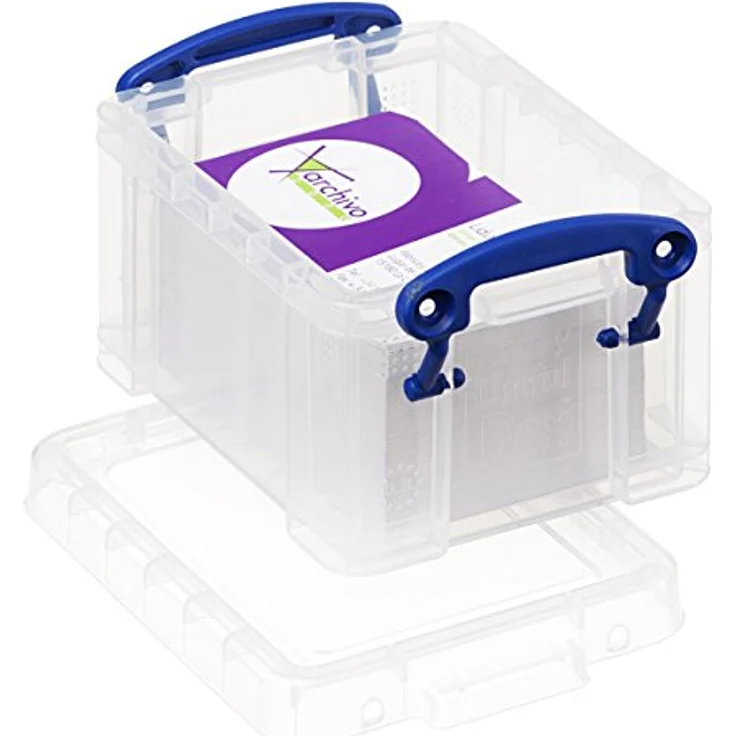 Really Useful Box Steckdose, Polypropylen, 0,3 l, transparent