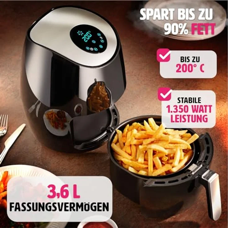 Heißluftfritteuse Mitch – Bild 6