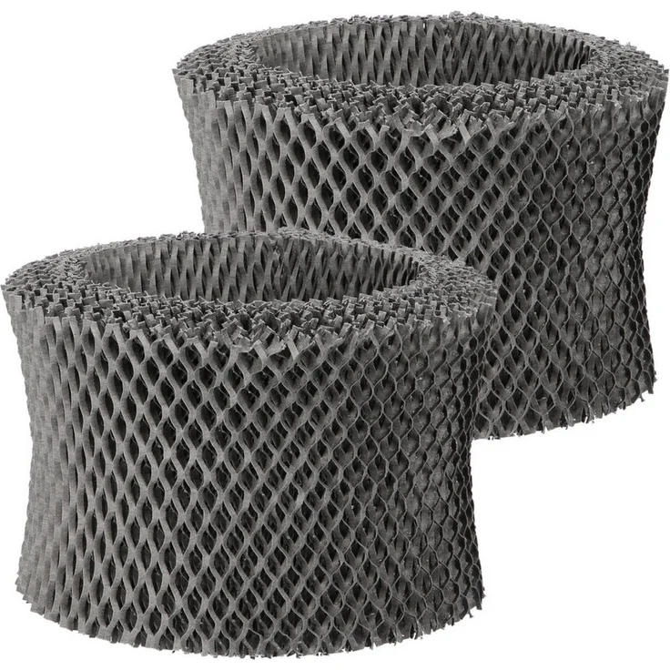 McFilter Befeuchtungsfilter 2x für Philips FY 2401 HU4811, langlebig mit 12-lagiger Wabenstruktur für hygienische Luftbefeuchtung