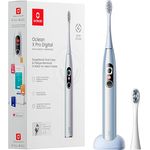 Oclean X Pro Digital Intelligente elektrische Zahnbürste, silberfarben