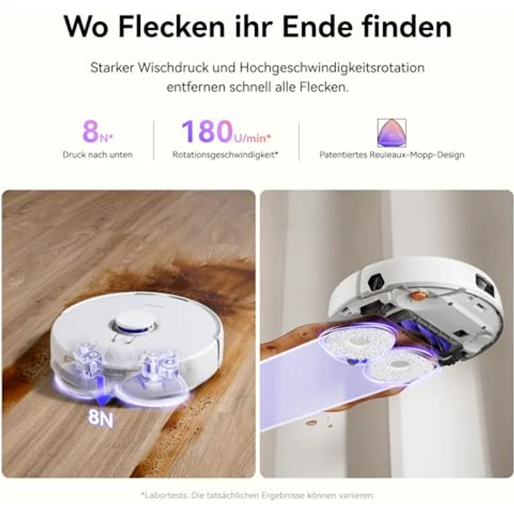Narwal Saugroboter X10 Pro, Staubsauger-Roboter mit 11.000 Pa Saugkraft, DualFlow Anti-Tangle System, millimetergenaue Hindernisvermeidung, Zubehörpaket für 1 Jahr – Bild 4