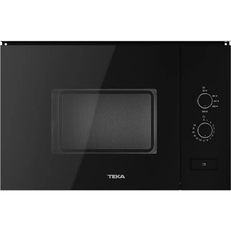 Teka TEKA ML 820 FI Einbau-Mikrowelle, 20 l Fassungsvermögen, 5 Leistungsstufen, 800 W, 2 Display-Fernbedienungen, Schwarz