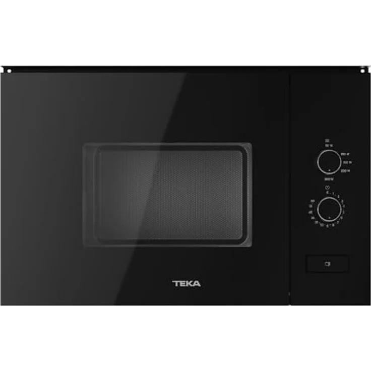 Teka TEKA ML 820 FI Einbau-Mikrowelle, 20 l Fassungsvermögen, 5 Leistungsstufen, 800 W, 2 Display-Fernbedienungen, Schwarz – Bild 1