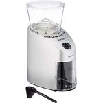 Nivona 320100130 Elektrische Kaffeemühle mit Kegelmahlwerk, 100 Watt, Schwarz / Silber