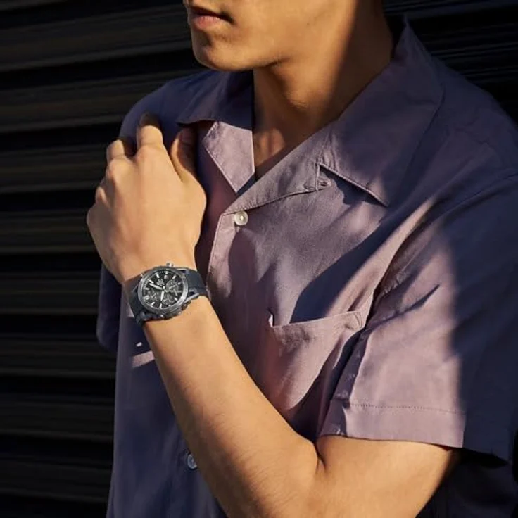 Casio Watch EFS-S640PB-1AVUEF, Sportliche Solaruhr mit Chronograph-Funktion, schwarz – Bild 3