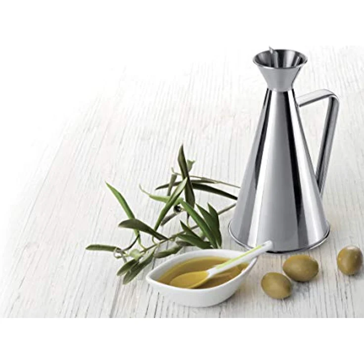 Tescoma Grandchef Ölflasche, Edelstahl, grau, 10.7 x 10.7 x 20.5 cm – Bild 3