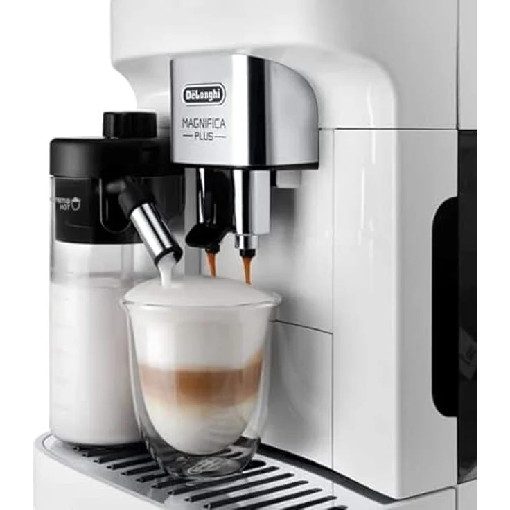 De'Longhi Kaffeevollautomat Magnifica Plus ECAM320.60.W mit LatteCrema System, 1450 W – Bild 3