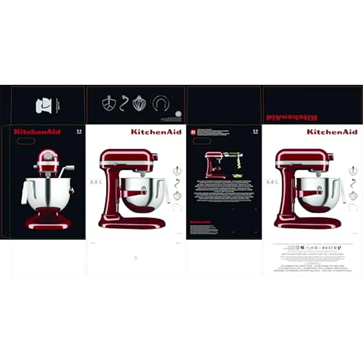 KitchenAid Küchenmaschine 6,6 L, Edelstahl Schüssel, Soft-Start Funktion, Silber – Bild 6