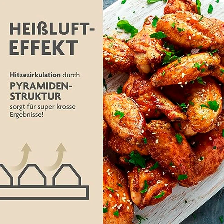 KitchBo Starter Set, innovative Silikon Backmatte | Wiederverwendbare Backunterlage mit modularen Stecksystem | Multifunktionaler Einsatzbereich, spülmaschinenfest | Rundum knusprig aus dem Backofen – Bild 4