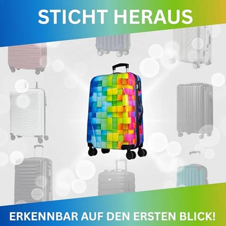 NOWI Hartschalen-Trolley Santa Cruz de Tenerife, 4 Rollen, ABS – Bild 3