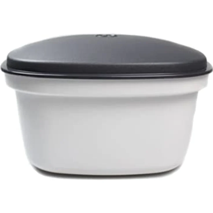 TUPPERWARE Thermo-Duo Siebservierer 2,25 L schwarz weiß Warmhalten Warmie Tups - Preisvergleich – Bild 3