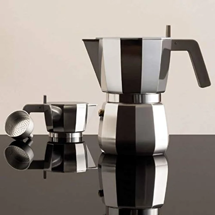 Alessi DC06-3 Espressokocher Aluminium – Bild 3