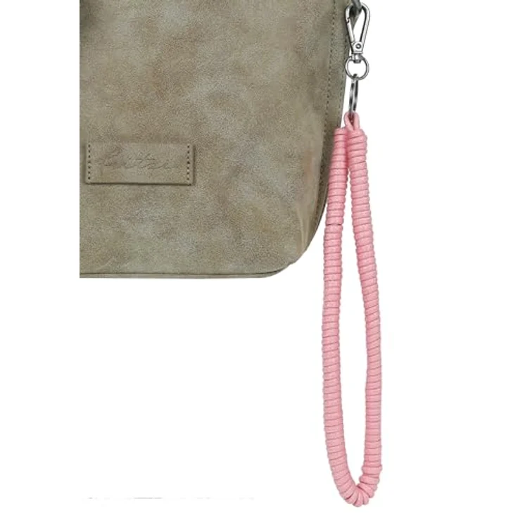 Fritzi aus Preußen Fritzi03N Vintage Umhängetasche, 22.5 cm x 8.5 cm x 20.5 cm, 100% Polyurethan, braun – Bild 7