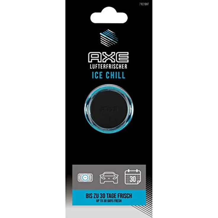 AXE lufterfrischer Mini Vent 3 cm Ice Chill schwarz-blau