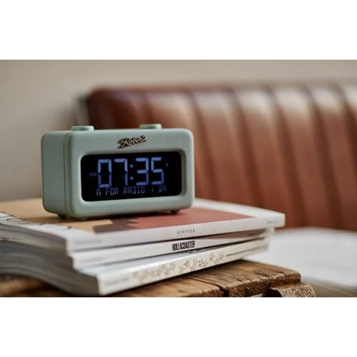 Roberts Revival Rest, Radiowecker im Retro-Stil mit DAB+/FM-Radio, Bluetooth-Streaming und luxuriösem Lederbezug – Bild 9