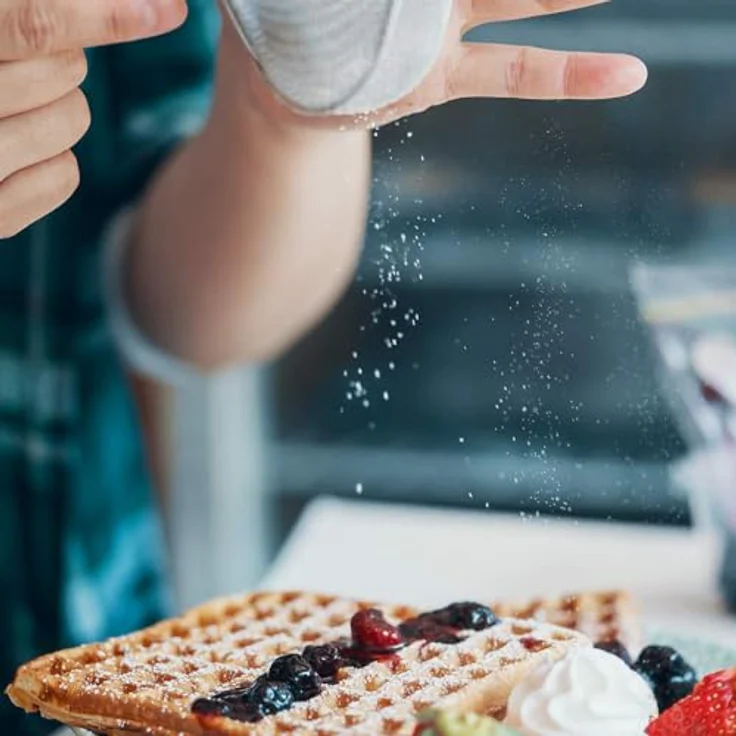 Gastroback Waffeleisen Advanced Control 42449 BLACK EDITION, 1600 W, mit LCD-Display, 7 Bräunungsstufen und akustischem Signal – Bild 5