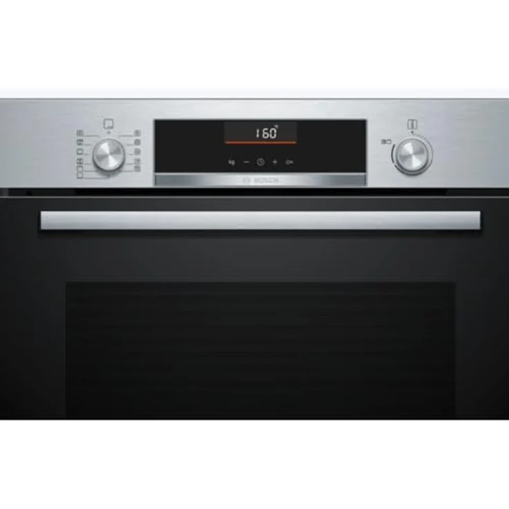 Bosch Serie 6 HBG536ES4, Einbaubackofen mit 71 l Volumen, 3400 W, AirFry, 3D Heißluft, schwarz/silber – Bild 3