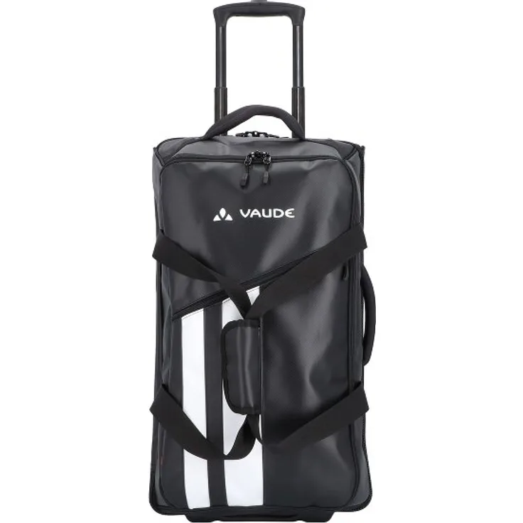 Vaude New Islands Rotuma 2-Rollen Trolley, 61 cm, schwarz, 100% Plane, kompakt und leicht transportabel