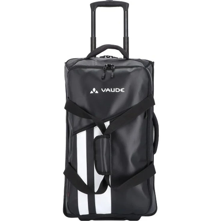 Vaude New Islands Rotuma 2-Rollen Trolley, 61 cm, schwarz, 100% Plane, kompakt und leicht transportabel