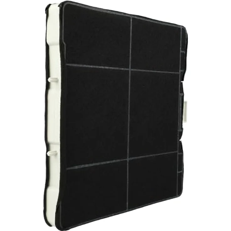 vhbw Aktivkohlefilter kompatibel mit Neff D76S45N0GB/01, D76S45N0GB/02, D76S45N0GB/03, D76SH52N0 Dunstabzugshaube - 23,3 x 21,5 x 2,2 cm - Preisvergleich – Bild 4