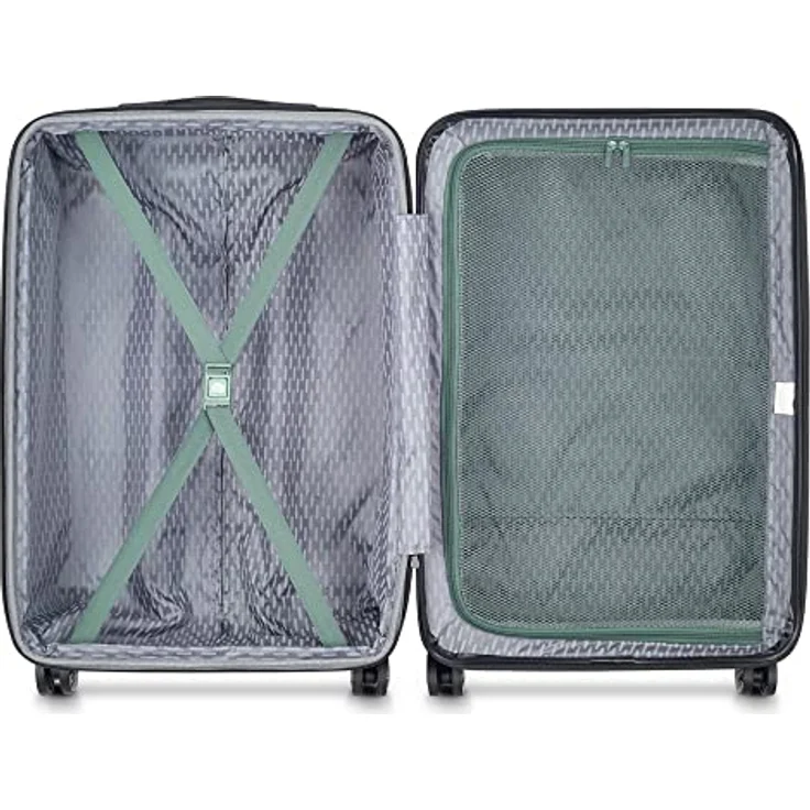 Delsey, Koffer, Air Armour Expandable -matkalaukku, Grün, XL (79 l) – Bild 6