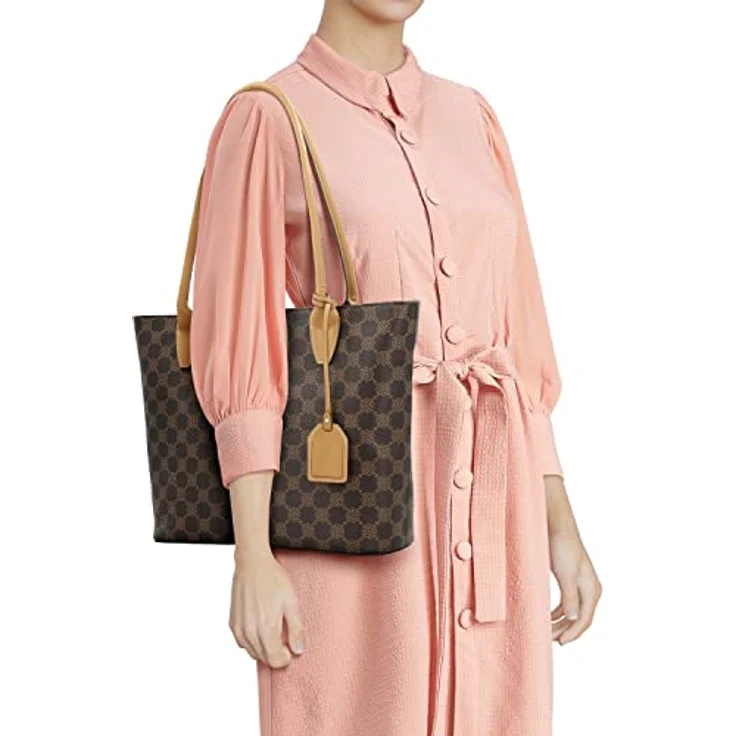 Picard Shopper Euphoria, geräumige Handtasche aus pflegeleichtem Kunstleder, braun – Bild 7