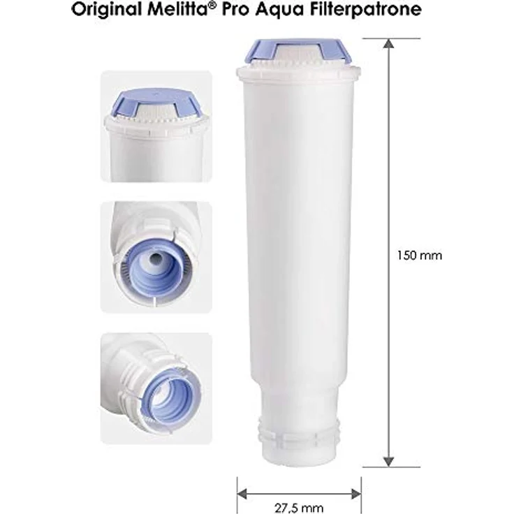Melitta Wasserfilter PRO AQUA, Zubehör für Claris System in Kaffeevollautomaten – Bild 9