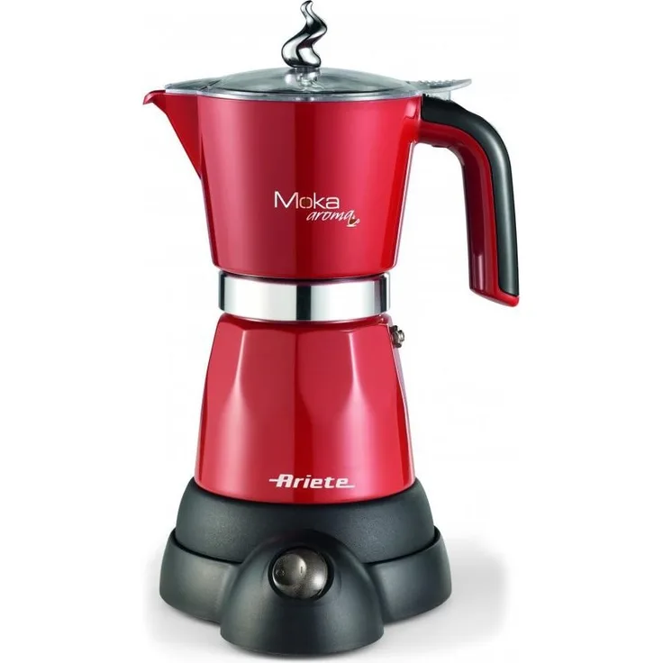 Ariete Kawiarka elektryczna Ariete 1368/06, Espressokanne, Rot