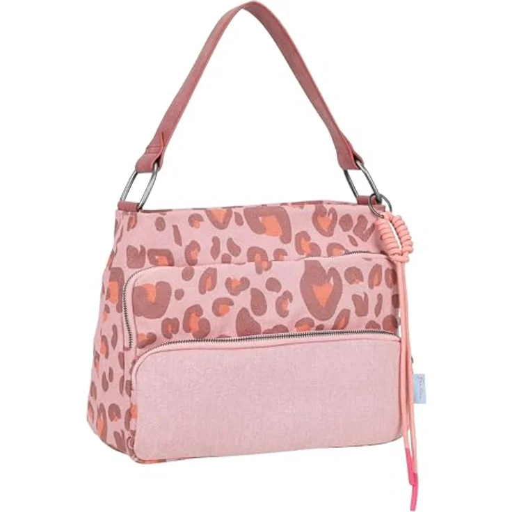 Fritzi aus Preußen Donny Schultertasche, 29 cm, orange, 100% Baumwolle, 37 x 17 cm – Bild 4